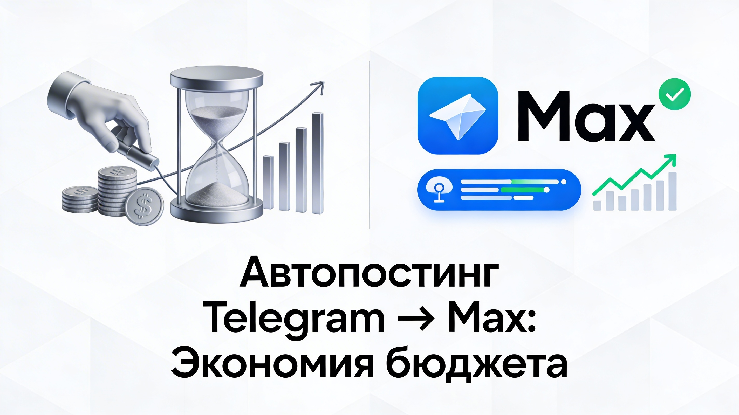 Автопостинг как сотрудник: сколько денег экономит автоматизация Telegram → Max