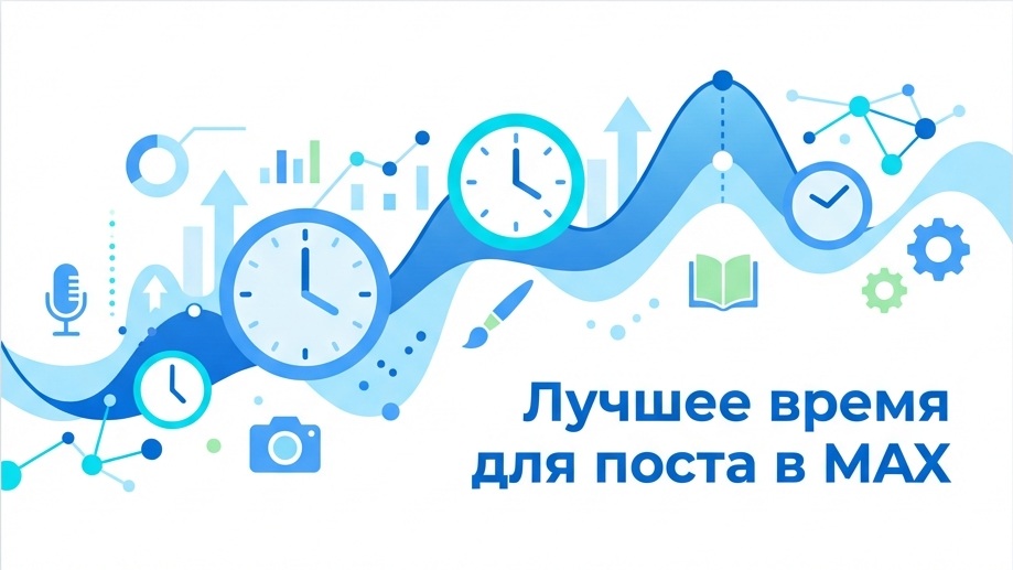 Лучшее время для поста в MAX: анализ активности аудитории по нишам