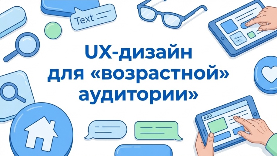 UX-дизайн для «возрастной» аудитории: Как адаптировать интерфейс MAX-канала под пользователей 45+