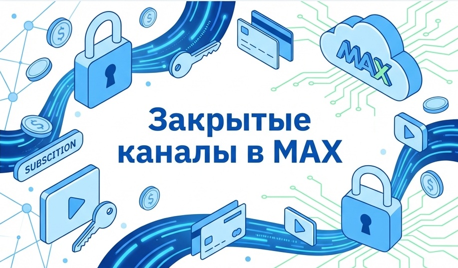 Закрытые каналы в MAX: как сделать платную подписку и принимать донаты от аудитории.