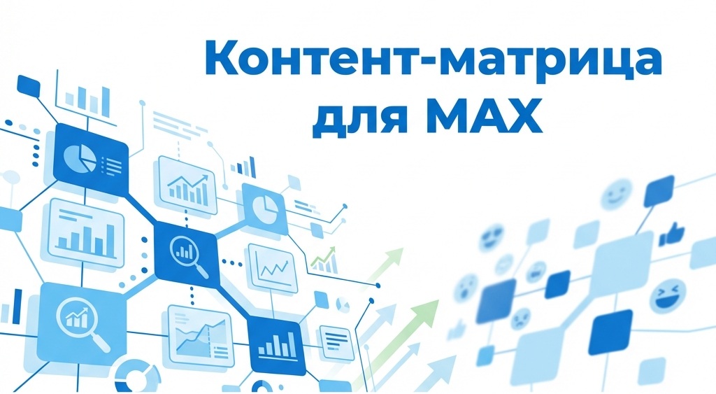 Контент-матрица для MAX: почему инфографика и разборы кейсов работают лучше, чем мемы и реакции в 2026 году