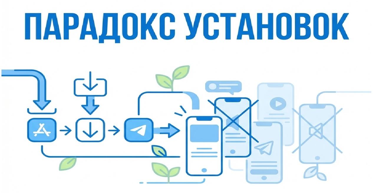 Парадокс установок: Как работать с аудиторией, которая скачала MAX, но не читает каналы