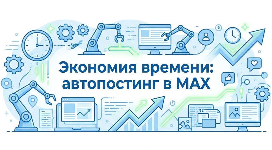 Экономия времени: автопостинг в MAX снижает ручной труд на 70% — кейсы из науки автоматизации