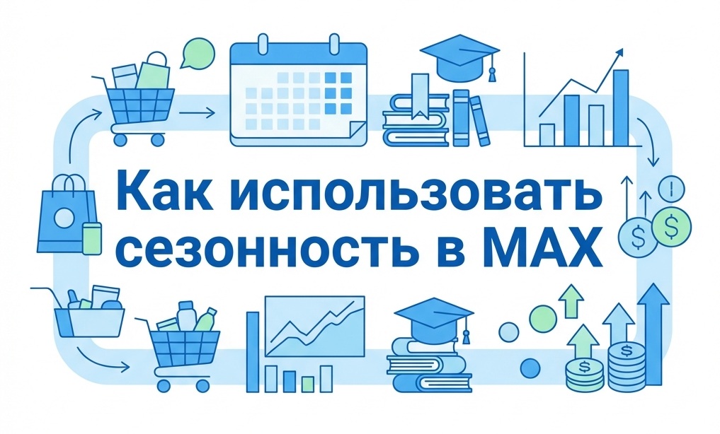Как использовать сезонность в MAX: календарь актуальных тем для ритейла, образования и финансов на 2026 год