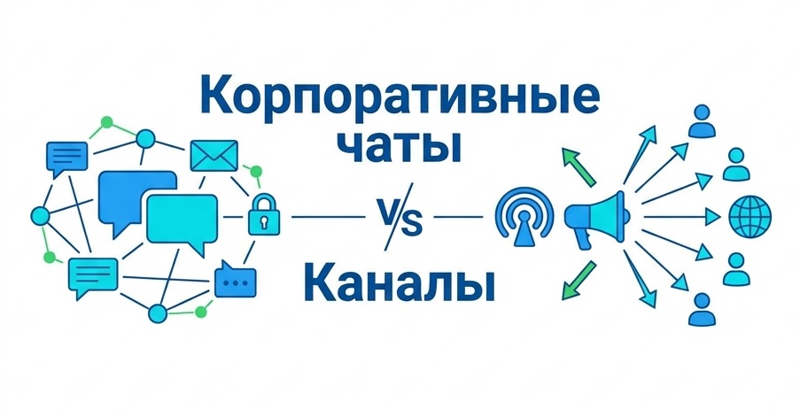 Корпоративные чаты vs Каналы: где в MAX проходит граница между внутренним общением компании и публичной коммуникацией с клиентами